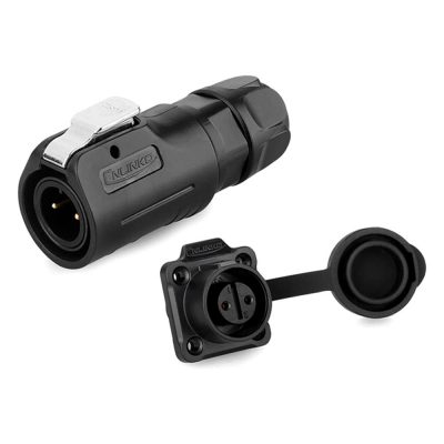 LP-12 Serie: M12 2-Pin Wasserdichte Rundsteckverbinder