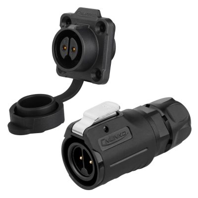 LP-16 Serie: M16 2-Pin Wasserdichte Rundsteckverbinder