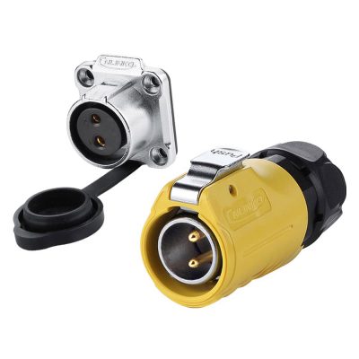 LP-20 Serie: M20 2-Pin Wasserdichte Rundsteckverbinder