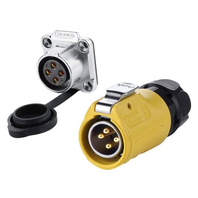 LP-20 Serie: M20 4-Pin Wasserdichte Rundsteckverbinder