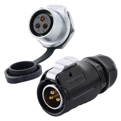 LP-20 Serie: M20 3-Pin Wasserdichte Rundsteckverbinder