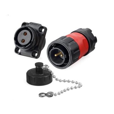 YM-20 Serie: M20 2-Pin Wasserdichte Rundsteckverbinder