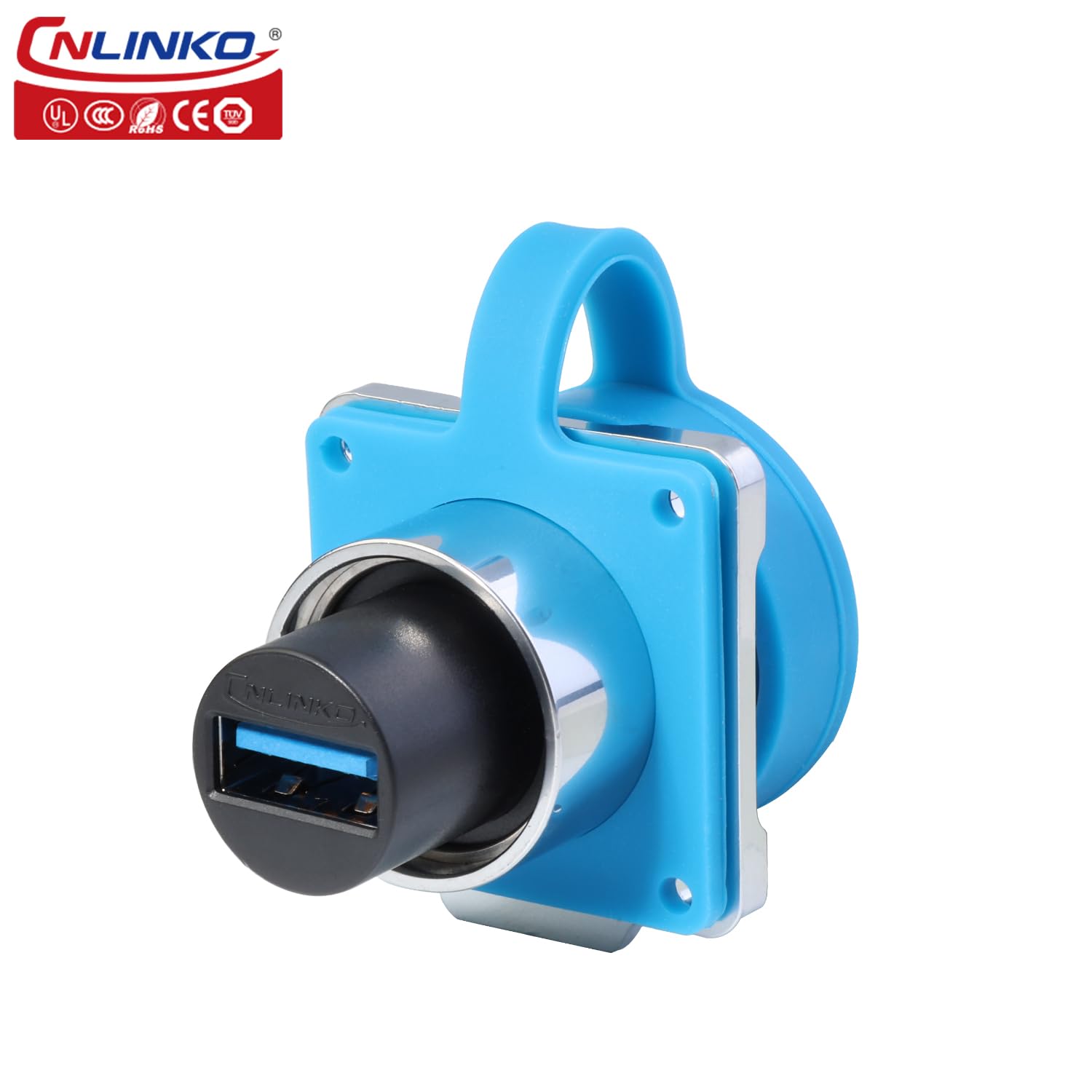 DH-24 Series: M24 USB3.0 Metallischer Wasserdichter Steckdosen