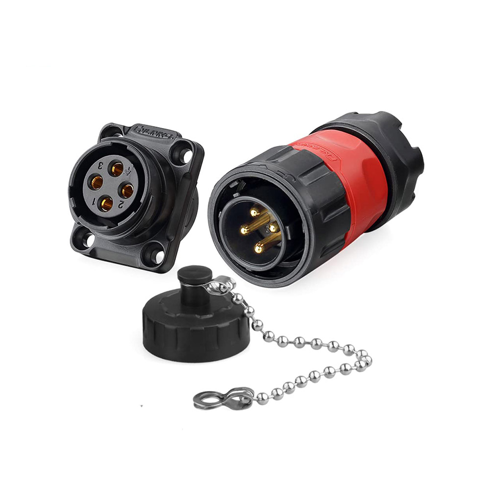 YM-20 Serie: M20 4-Pin Wasserdichte Rundsteckverbinder